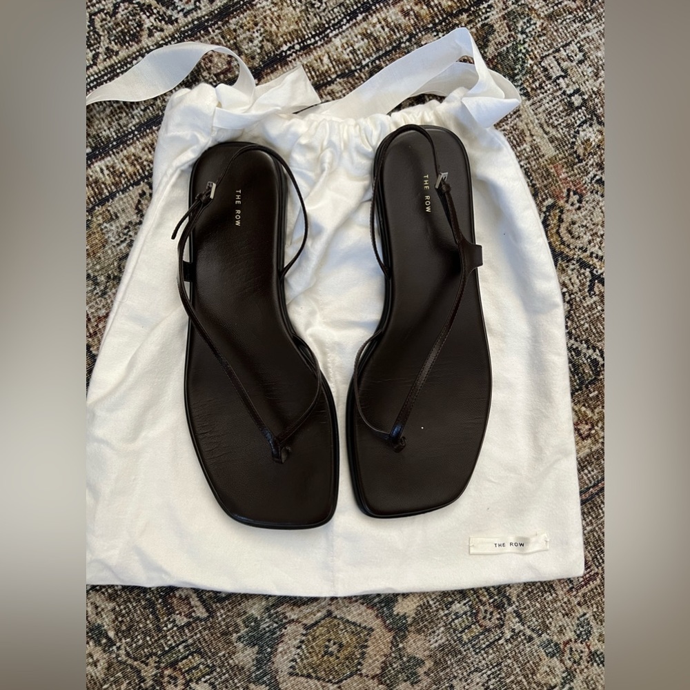 THE ROW Constance sandal. So beautiful, just haven’t reached for them enough.